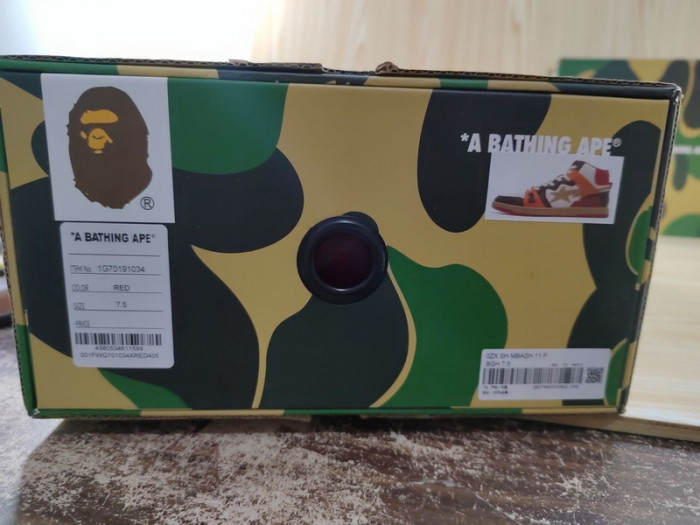a bathing ape bape sta low copshoe bp-015
