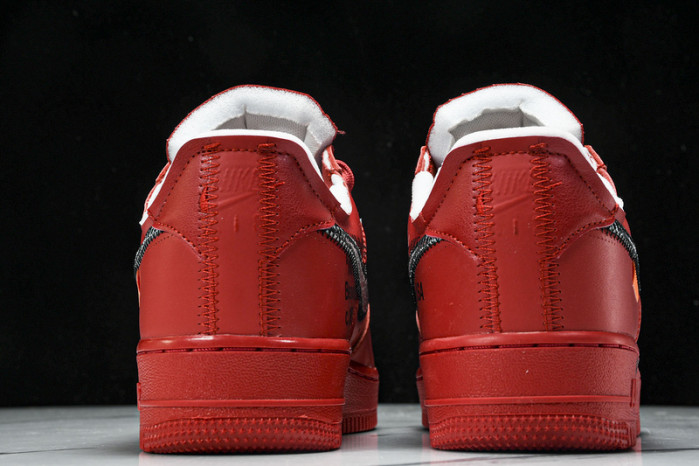of x nike air force 1 low red ao4297-600