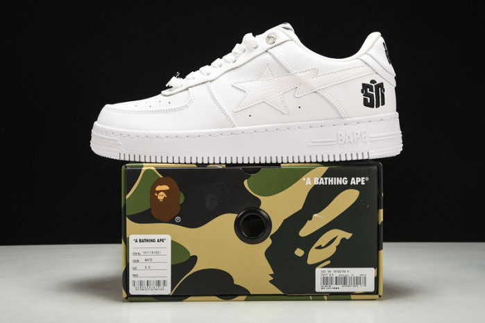 a bathing ape bape sta low copshoe bp-054
