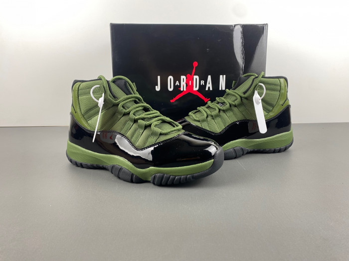 air jordan 11 "hunter green" ct8012-300