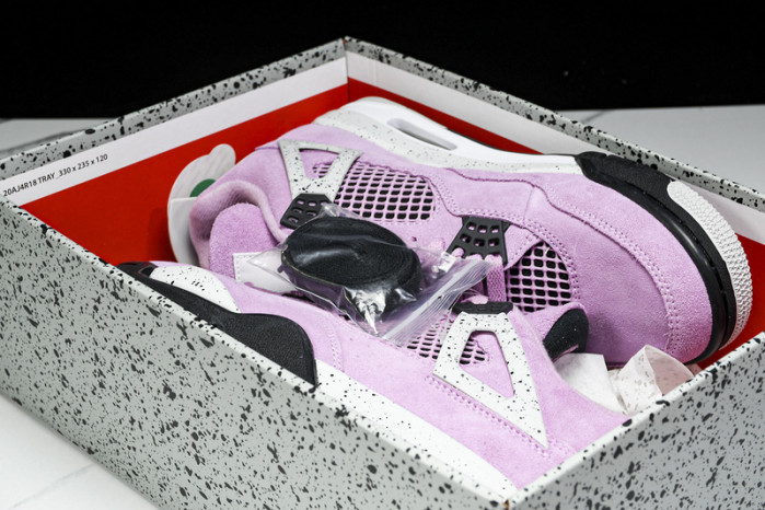air jordan 4 wmns "orchid" aq9129-501