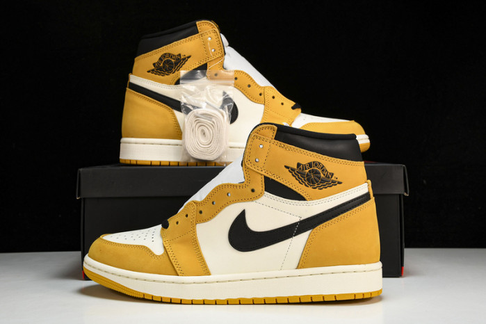air jordan 1 high og "yellow ochre" dz5485-701