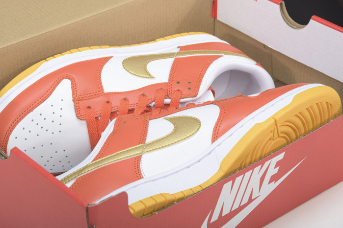 nike dunk low golden orange dq4690-800