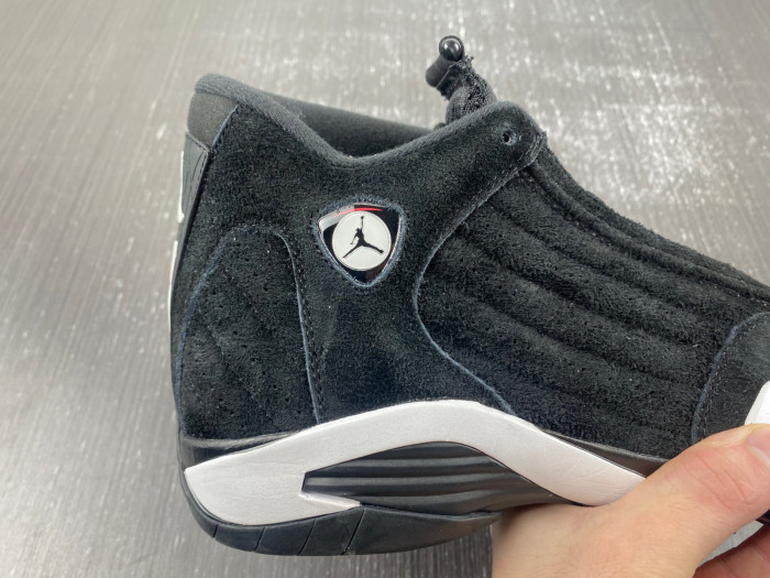 jordan 14 retro black white men