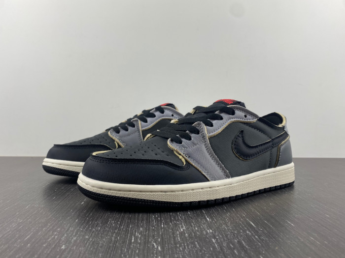 jordan 1 low og ex black smoke grey - dv0982-006