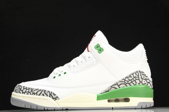 air jordan 3 lucky green wmns ck9246-136