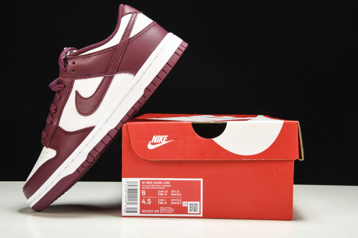 nike dunk low bordeaux dd1503-108
