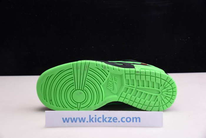 of x nike air rubber dunk “green strike” cu6015-001