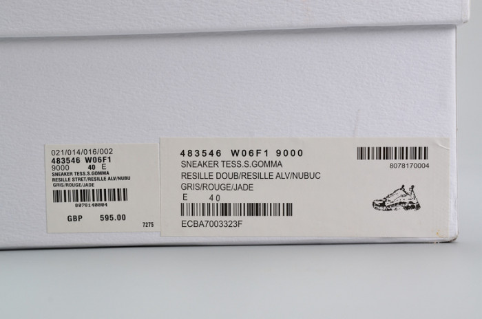 bl triple s trainer red/ blue/ yellof 490673-w06e3-4365