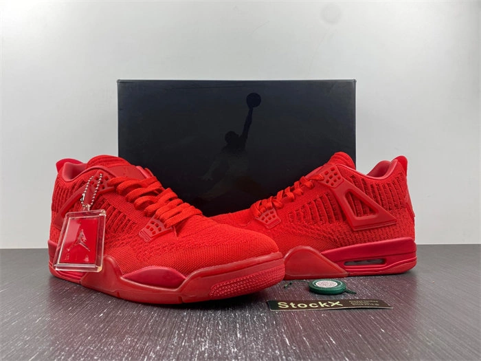 Jordan 4 Retro Flyknit Red  AQ3559- Sophisticated 3937