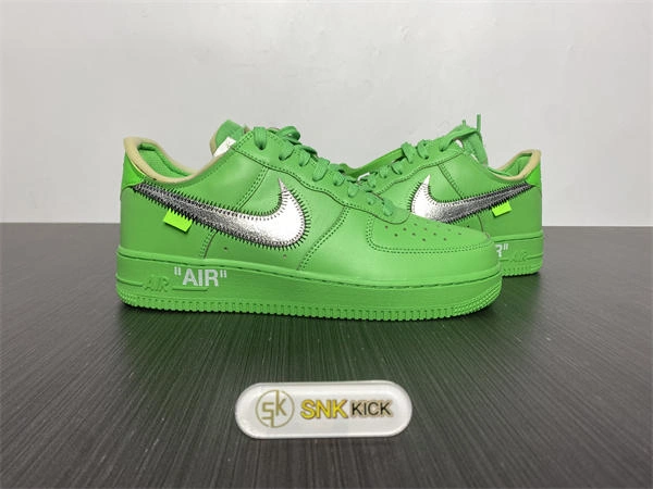 Nike Air Force 1 Low Off-White Light Green Spark Soft 5042