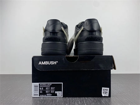 Trendsetting Nike Air Force 1 Low SP AMBUSH Black DV3464- 5141