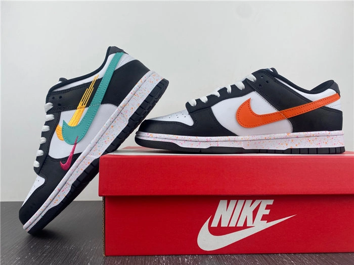 ModernLook Nike Dunk Low Multiple Swooshes White Washed Teal FD4623- 4663