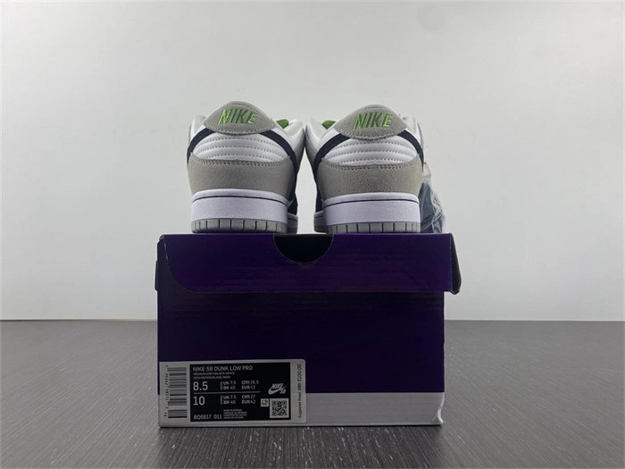 Nike SB Dunk Low Chlorophyll BQ6817 WaterResistant 4847