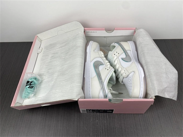 Popular Nike SB Dunk Low Diamond Supply Co White Diamond BV1310- 4842